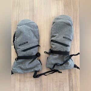 Burton Gray Mittens